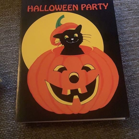 ‼️SOLD‼️ 20 Halloween Party Invitations with Envelopes 🎉 🎃 🐈‍⬛🧡🖤🎈👻 - Picture 2 of 6
